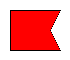 Red Protest Flag